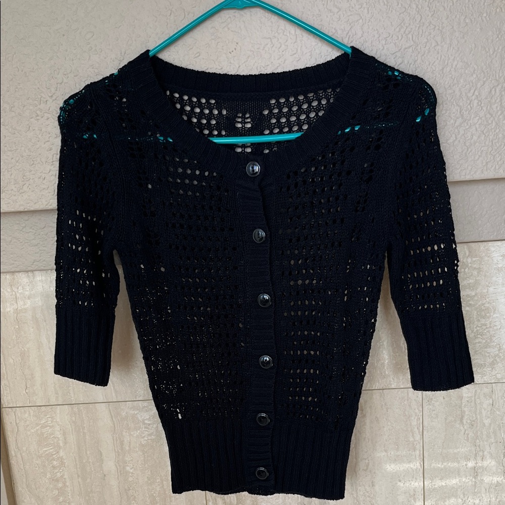 Women's Black Knit Sweater